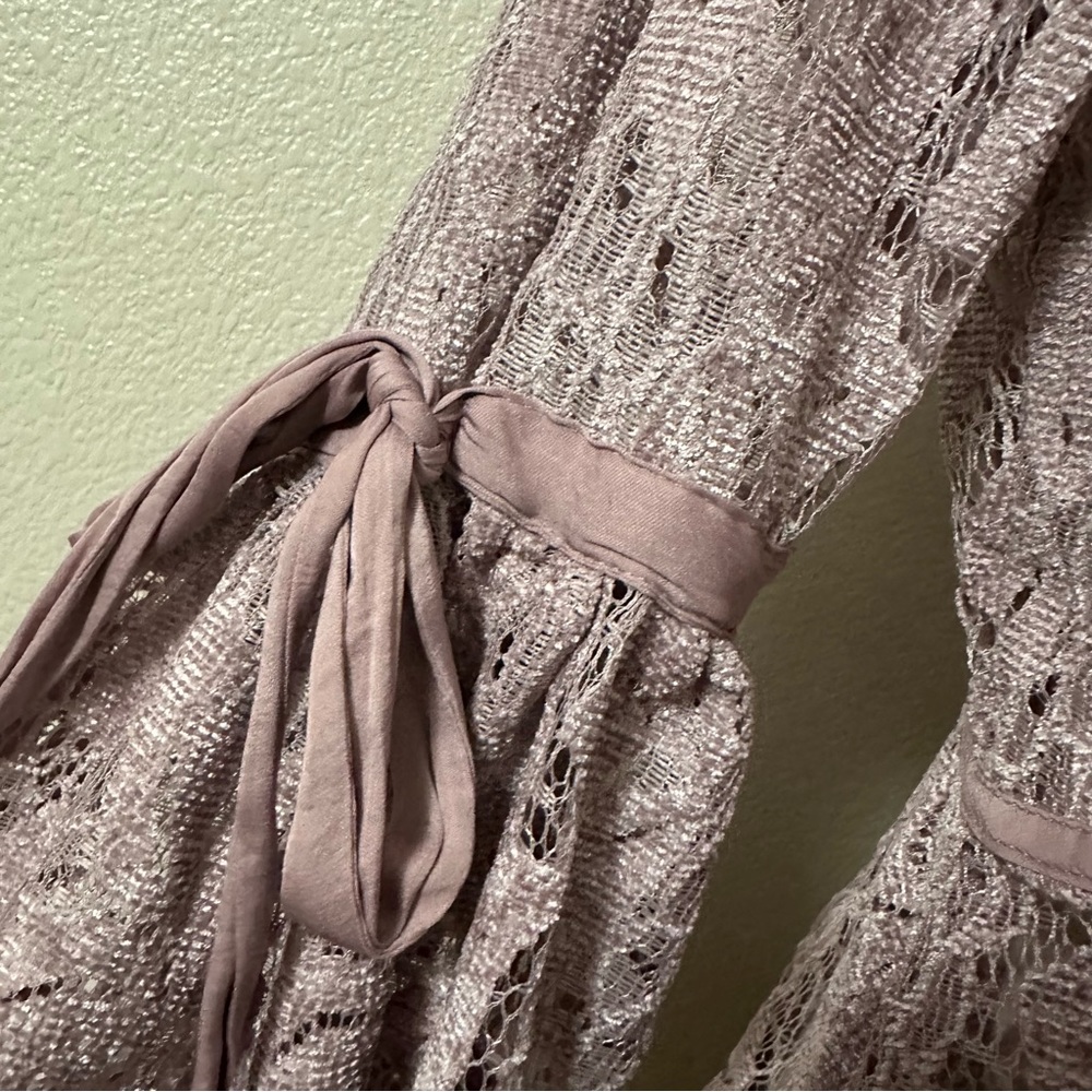 Free People‎ Ruby Lace Mini Dress Sz M - Picture 8 of 11